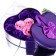 Soap roses, purple and pink, set of 11 pcs.