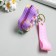Browler wallet with carbine Silicon "Bubbles Antistress" heart mix 7.3x3x6.5 cm