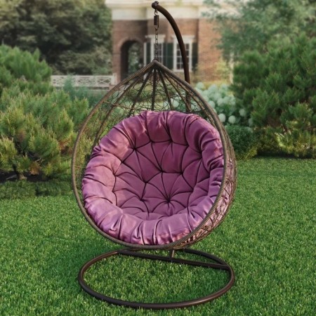 Billy swing pillow, diameter 115 cm, pale pink color