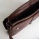 Male bag, brown color