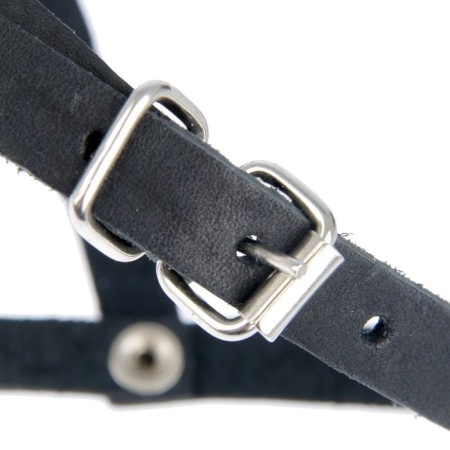 Muzzle Leather Zononic No. S, Stafford (length on the nose 9.5 cm, muzzle 32 cm), mix-2