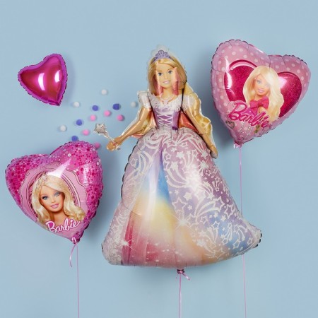 Foil ball 38 "Barbie", figure-1