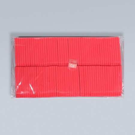 A set of fingers, 100 pairs, red-4