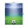 The tablecloth “Important match”, rectangular, Saten, size 120x145 cm