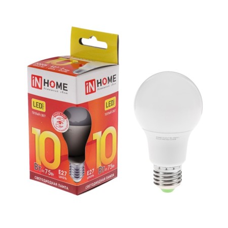 LED LED In Home LED-A60-VC, E27, 10 W, 230 V, 3000 K, 900 lm-5