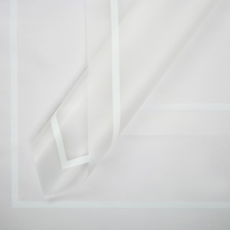 Matte film "Square", white, 57*57 cm