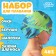 Set for swimming children's Onlytop "Africa": hat, glasses, berushi, nose clip
