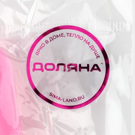 Mold Dolyana "Lepnina", silicone, 14.3 × 4.7 × 0.9 cm, pink color-6