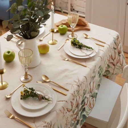 Cotton 149x180cm tablecloth tablecloth, 100% HL, reps 210 g/m2-3