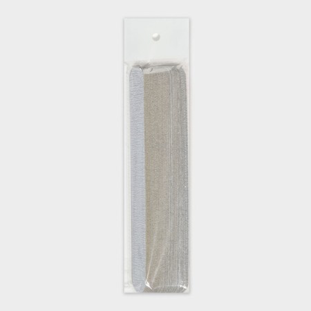 Fixed file for files, abrasiveness 180, 18 cm, packing 50 pcs, color gray color-8