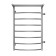 Water towel Terminus "Classic" P8, 500x800 mm, lateral connection, chrome
