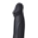 Black & Red toyfa double penetration nozzle, 19 cm, silicone, black color