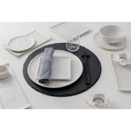 Porcelain dish for supply to Magistro Slate, 33.5 × 24 cm, white color-7