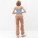 Cargo Pants Women's Minaku: Casual Collection Beige Color, Rr. 48