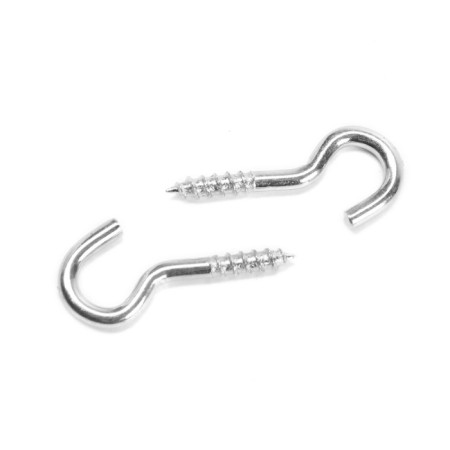 Scurip-half-cut tundra, white zinc, 3x30 mm, 5 pcs-2
