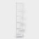 Six -haired floor rack 29 × 29 × 158.5 cm, white color