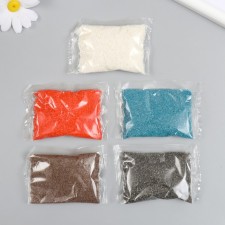 Color sand set No. 5, 5 colors, 50 g each