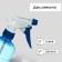 Spray gun, 0.4 l, color mix, Greengo