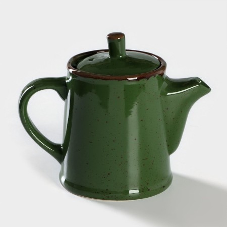 Porcelain teapot Punto Verde, 500 ml, h = 14.5 cm-4