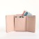 Women's wallet on magnet, beige color