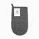 Eco Light Grey Ethel Mittens and Open, 15x28 cm, 100% linen, 245 g/m2