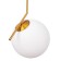 Suspended Gerhort G51140/1m Gab WT, 1x40W, E27, 120x25x25 cm, bronze color