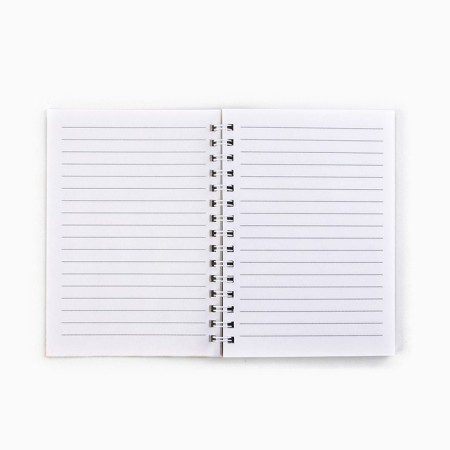 Gift New Year's Set "New Year's Miracles": a notebook on a spiral A6, 40 sheets, magnetic bookmarks 3 pcs and a plastic pen.-2