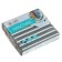 Plastic - polymer clay, 50 g, metallic, silver