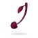 Jos Wild Cherry Vaginal Ball, Silicon, Cherry, 13 cm