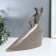 Souvenir Ceramics "Dance. Silhouette" Matte gray smoke 20.5x6x24 cm
