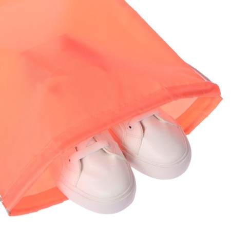 A bag for shoes 420 x 340 mm, "standard" SDS-1, (soft polyester, density 210 D), peach-3