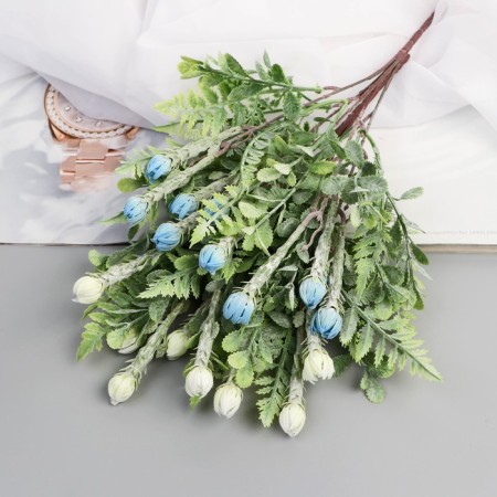 Bouquet "Ranunkulus Mini with Fern" 2x30 cm, mix-3