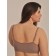 Female top on adjustable straps with cups Top with Cup, size 54-56, color chocolate