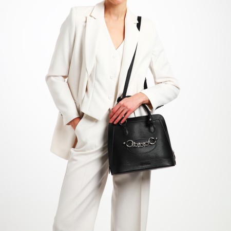 Female bag Textura, tout, average size, black color