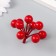 Decor for creativity "Branch with rowan berries 9 berries" 6 cm