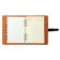 Organizer on the rings A5, 90 sheets in the ruler, with a stream, mix