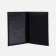 Passport cover, card for cards, black color