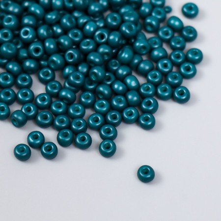 Glass beads 6/0 "sapphire-blue" 15 grams