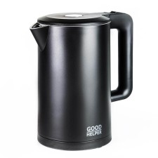 Electric kettle Goodhelper KPS-189C, plastic, Metal flask, 1.7 l, 1800 watts, black