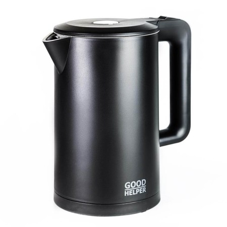 Electric kettle Goodhelper KPS-189C, plastic, Metal flask, 1.7 l, 1800 watts, black