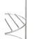 4-tier lattice with handles for a tandoor, tier diameter 23 cm, height 44 cm
