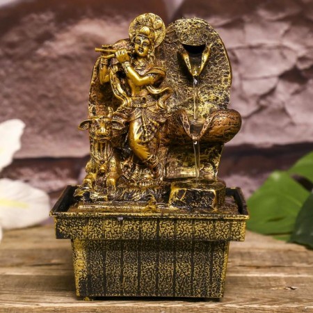 The desktop fountain from the Krishna and cow network 18x12x12 cm-1