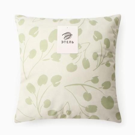 Case on the pillow Ethel "Flowering" 4 pcs, 40*40 cm, velor 100% p/e-8