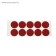 Adhesive circle Torso, double -sided, diameter 3 cm, set 10 pcs