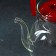 Glass teapot with metal sieve "Flower Fantasy", 1.4 liters