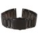 Solomon watch strap, 24 mm, metal, L-22.5 cm, black chrome
