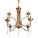 Trong chandelier 8x40W E14 brass 72x72x63 cm Bayerlux
