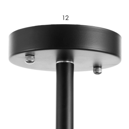 Chandelier 625356/6 LED 78W 3 modes 3000-6000k black-white 96x96x33 cm-5