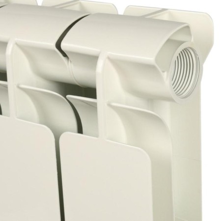 Aluminum radiator Stout Bravo, 500 x 80 mm, 10 sections, side connection-3