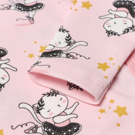 Body baby, pink color/kittens, height 86 cm-2